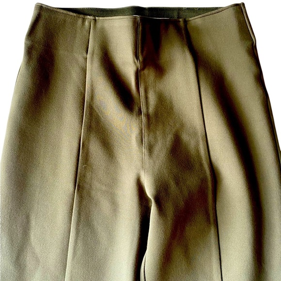 Abercrombie & Fitch Green Wide Leg Casual Pants - Picture 9 of 11